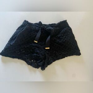 MICHAEL Michael Kors Black eyelet women’s shorts size M